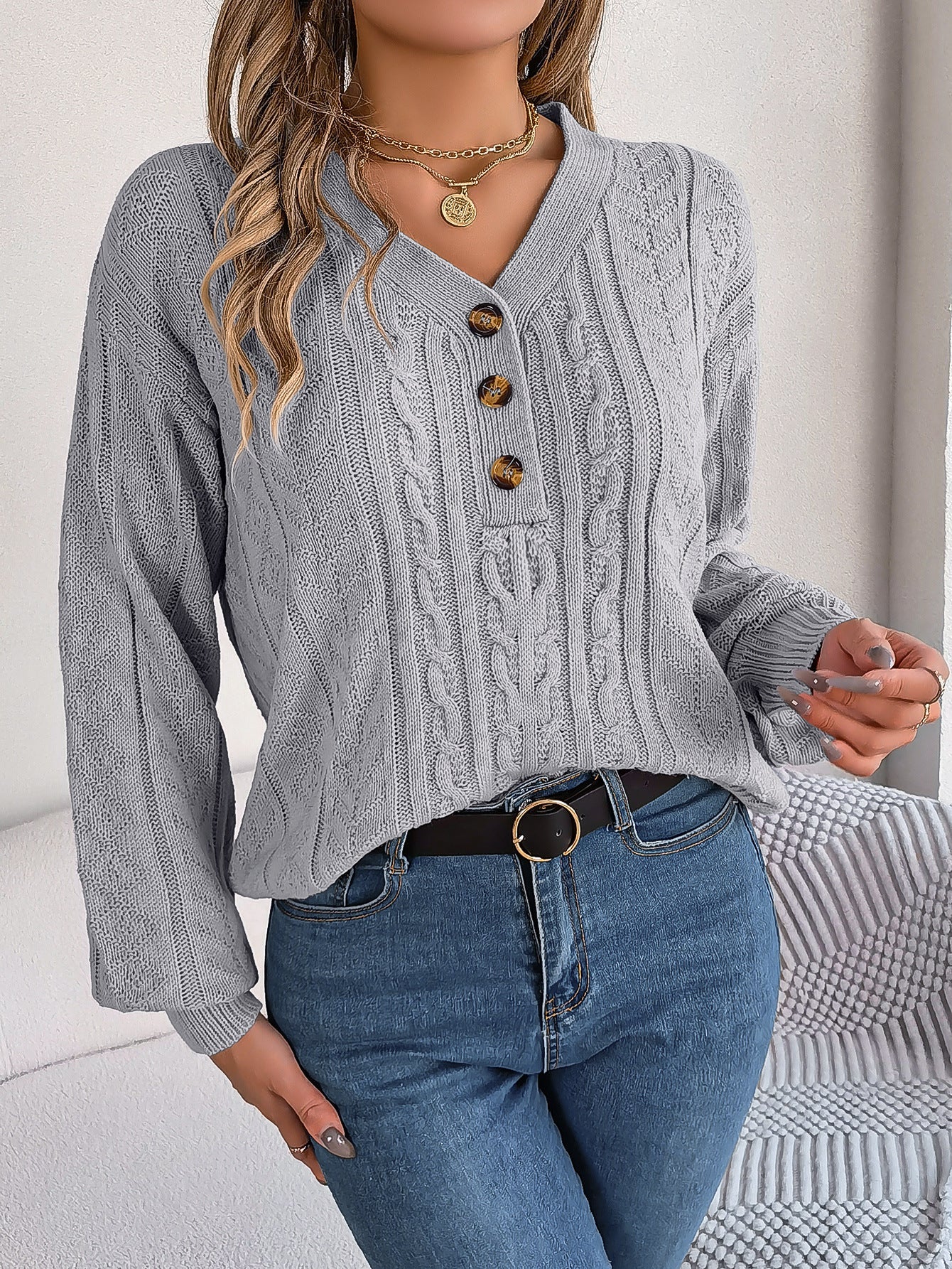 Polished Sweater with an Effortless Classic Look