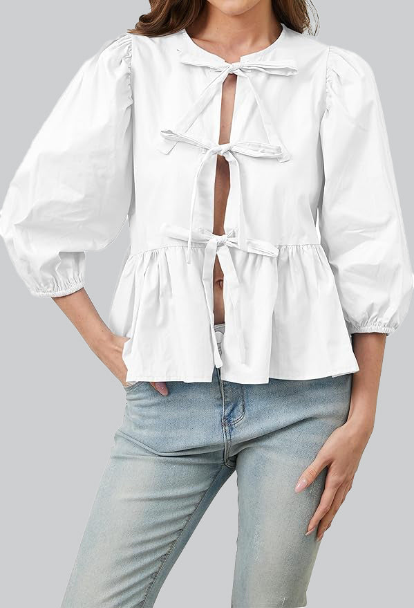 Vintage Inspired Blouse with a Contemporary Edge
