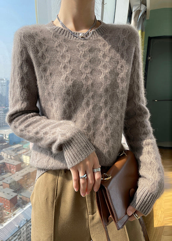 A Vintage Style Sweater with Delicate Timeless Details
