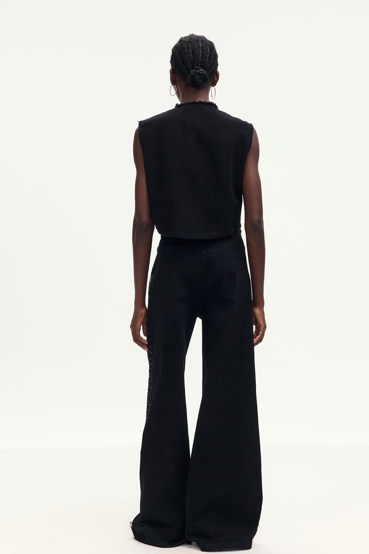 A Vintage Style Pants with Delicate Timeless Details