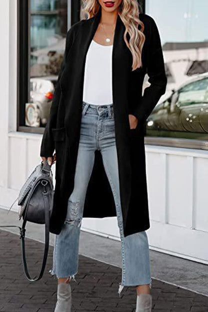 Well Tailored Cardigan with a Graceful Silhouette