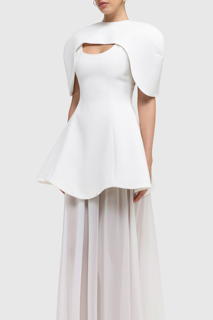 A Vintage Style Dress with Delicate Timeless Details
