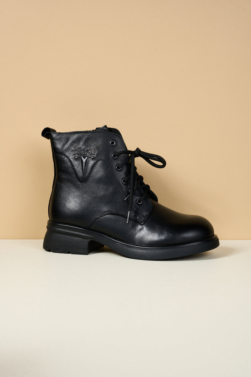 A Vintage Style Boots with Delicate Timeless Details