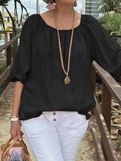 A Vintage Style Top with Delicate Timeless Details