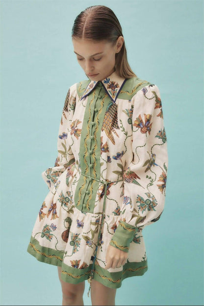 A Vintage Style Dress with Delicate Timeless Details
