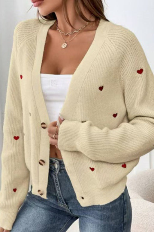 Well Tailored Cardigan with a Graceful Silhouette