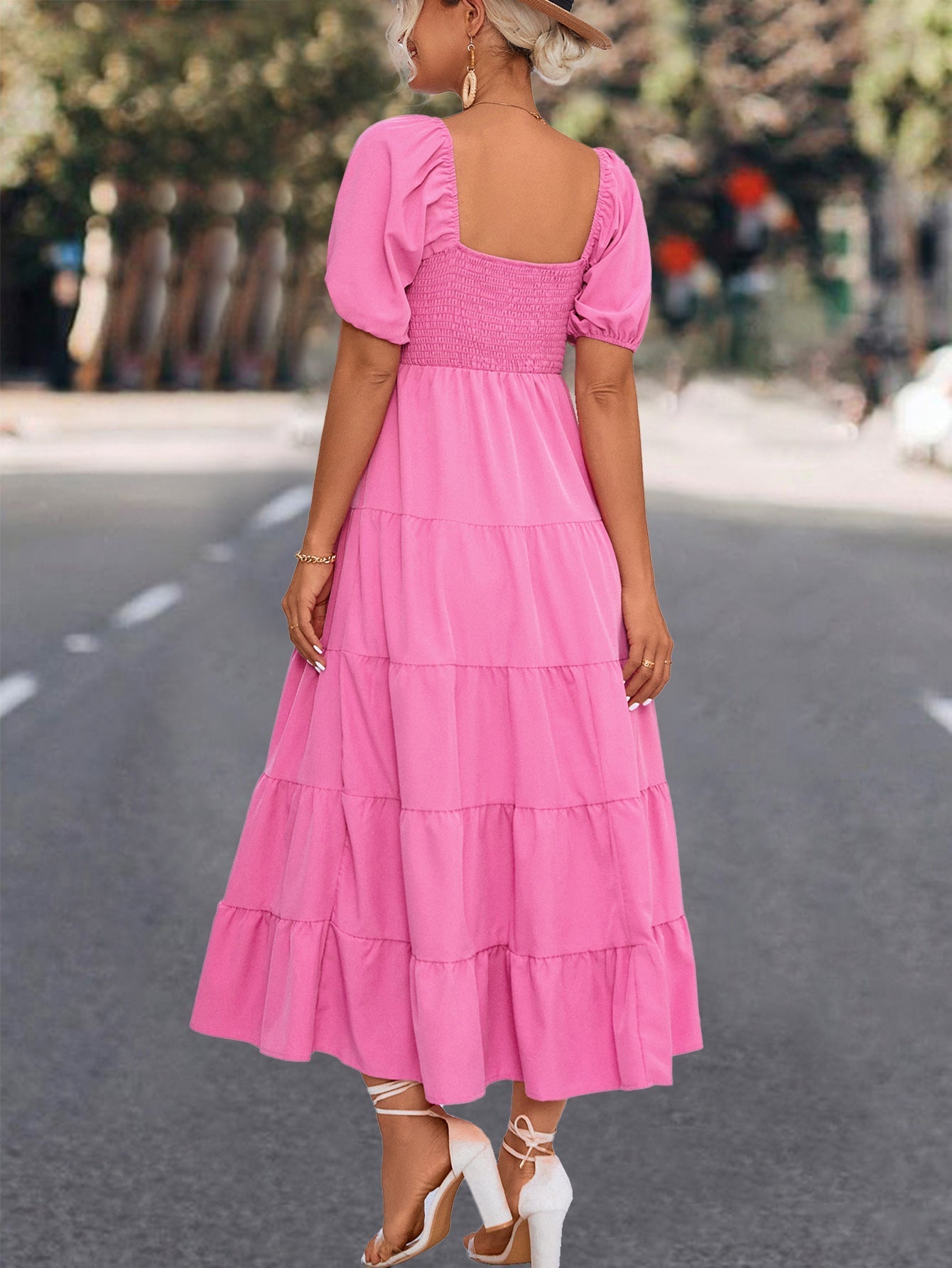 A Vintage Style Dress with Delicate Timeless Details