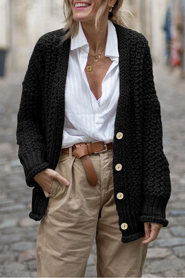 Classic Vintage Cardigan with a Flattering Fit