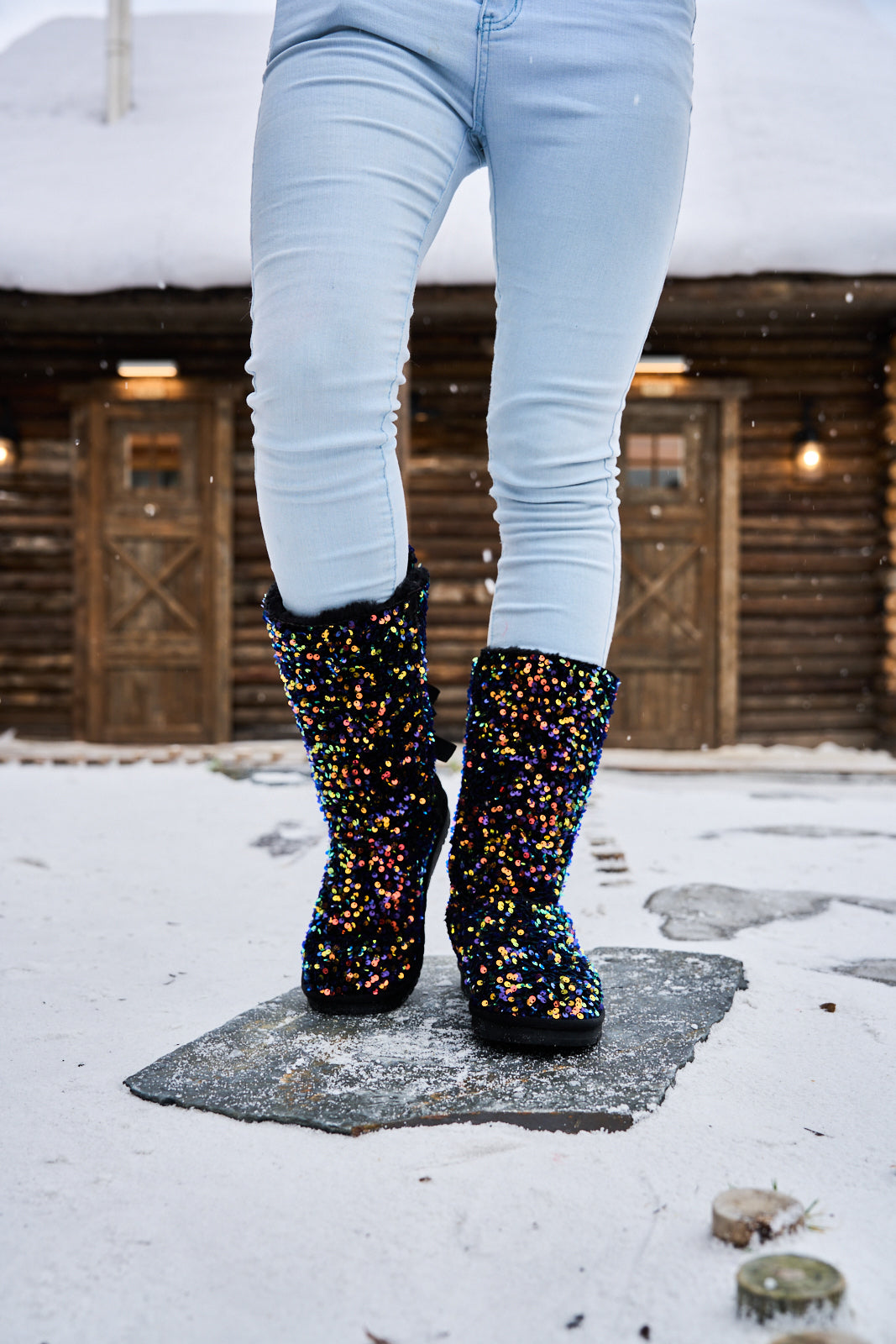A Vintage Style Boots with Delicate Timeless Details