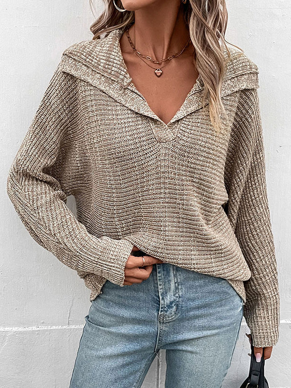 Well Tailored Sweater with a Graceful Silhouette