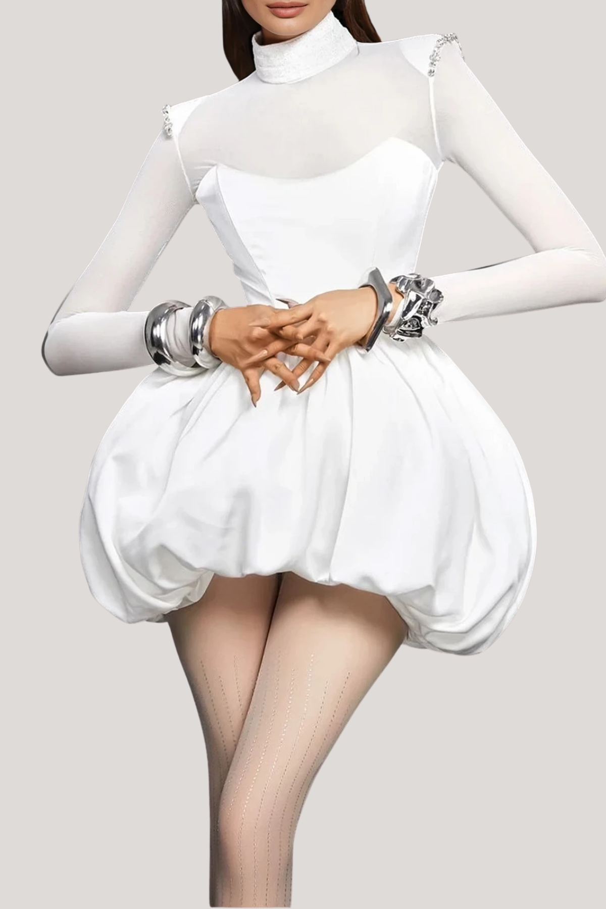 A Vintage Style Dress with Delicate Timeless Details