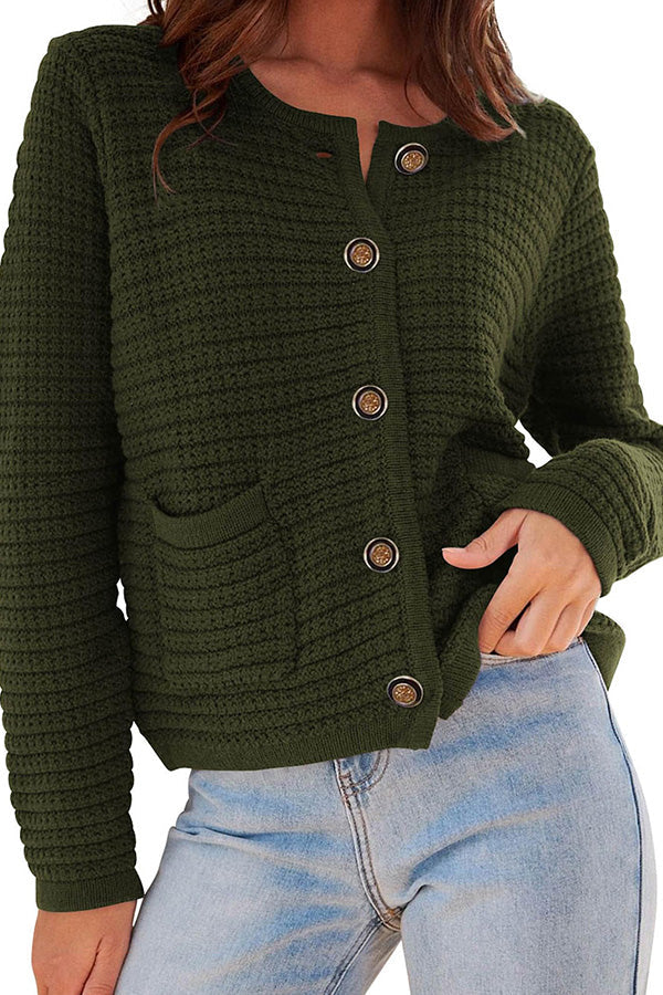 A Vintage Style Cardigan with Delicate Timeless Details