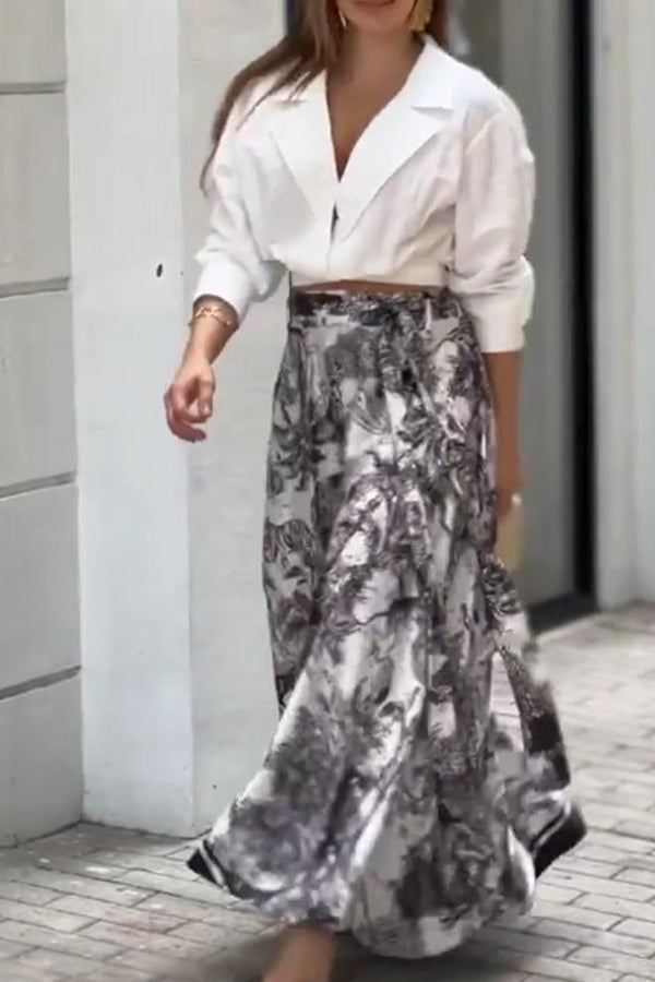 Well Tailored Shirt with a Graceful Silhouette