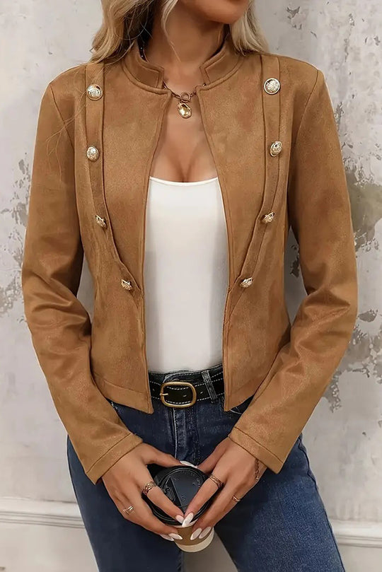 Effortlessly Elegant Jacket with a Timeless Design
