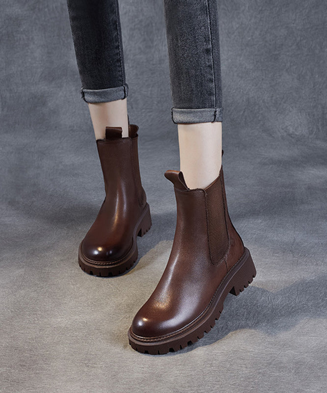 A Vintage Style Boots with Delicate Timeless Details