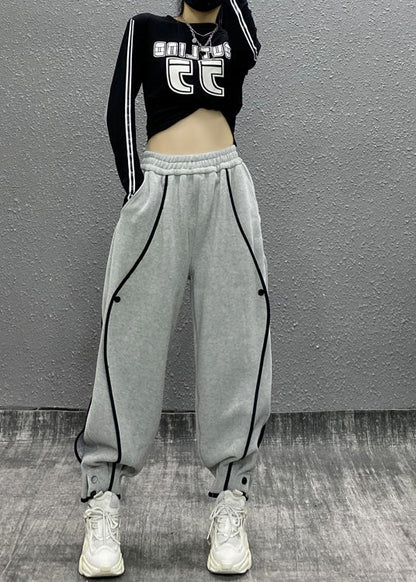 A Vintage Style Pants with Delicate Timeless Details