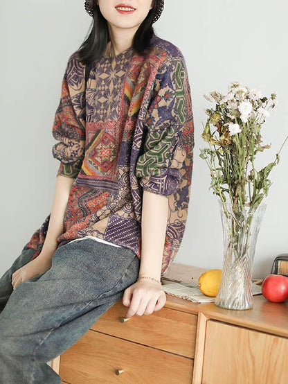 Classic Vintage Sweater with a Flattering Fit