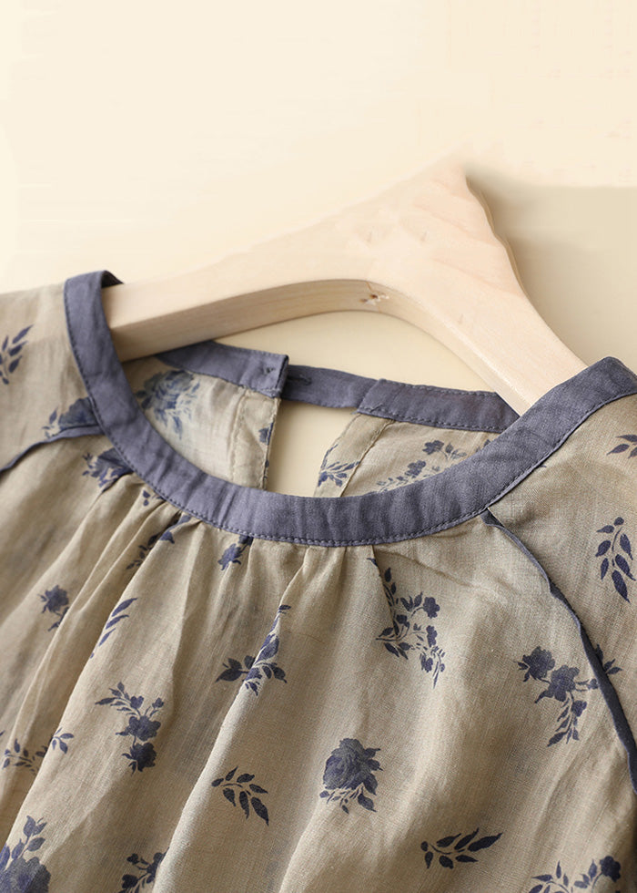 A Vintage Style Shirt with Delicate Timeless Details