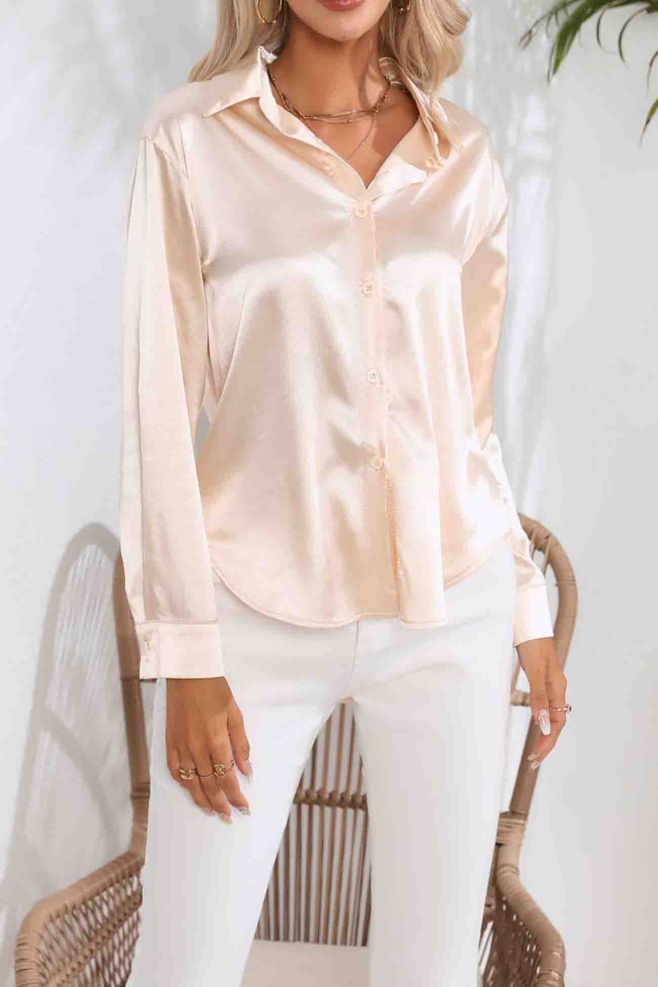 Gracefully Styled Blouse for Any Occasion
