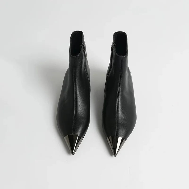 A Vintage Style Boots with Delicate Timeless Details