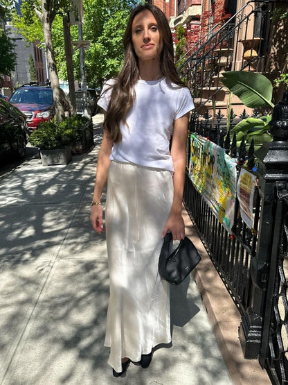 Well Tailored Garment with a Graceful Silhouette