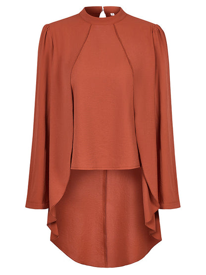 Well Tailored Blouse with a Graceful Silhouette
