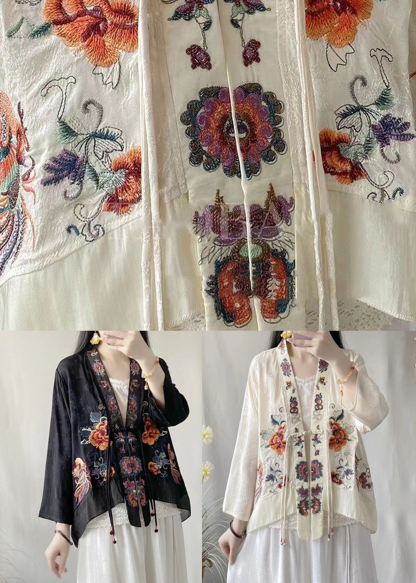 Well Tailored Cardigan with a Graceful Silhouette