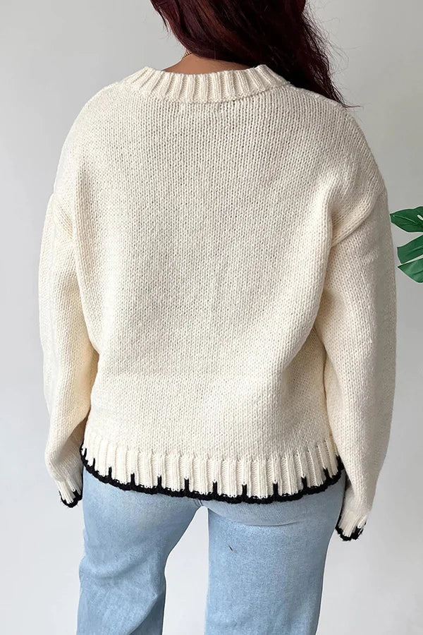 Gracefully Styled Sweater for Any Occasion