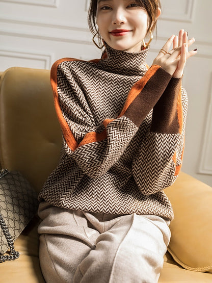 Vintage Inspired Sweater with a Contemporary Edge