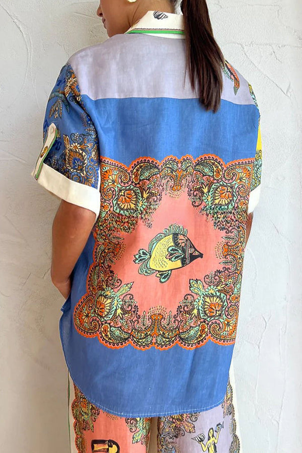 Classic Vintage Blouse with a Flattering Fit