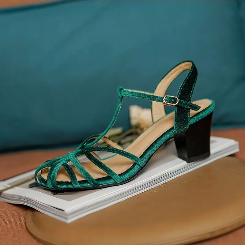 A Vintage Style Shoes with Delicate Timeless Details