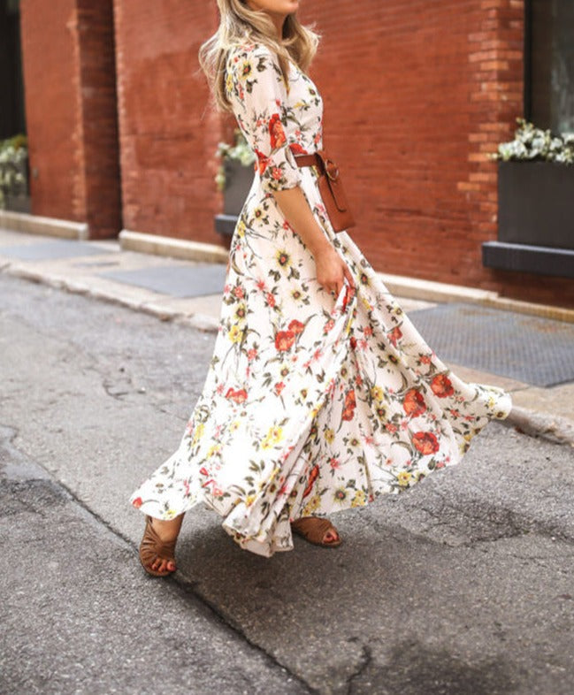 A Vintage Style Dress with Delicate Timeless Details