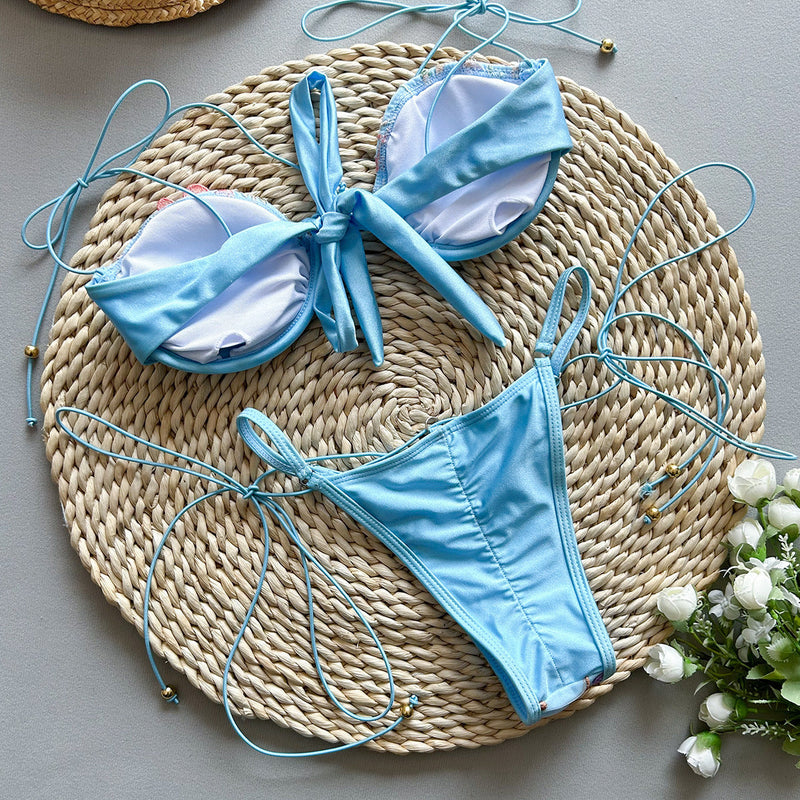 Beautifully Balanced Swimsuit with Timeless Character