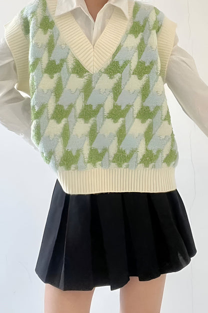 Vintage Inspired Sweater with a Contemporary Edge
