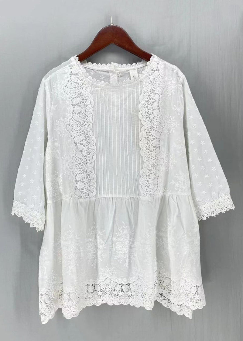 A Vintage Style Shirt with Delicate Timeless Details
