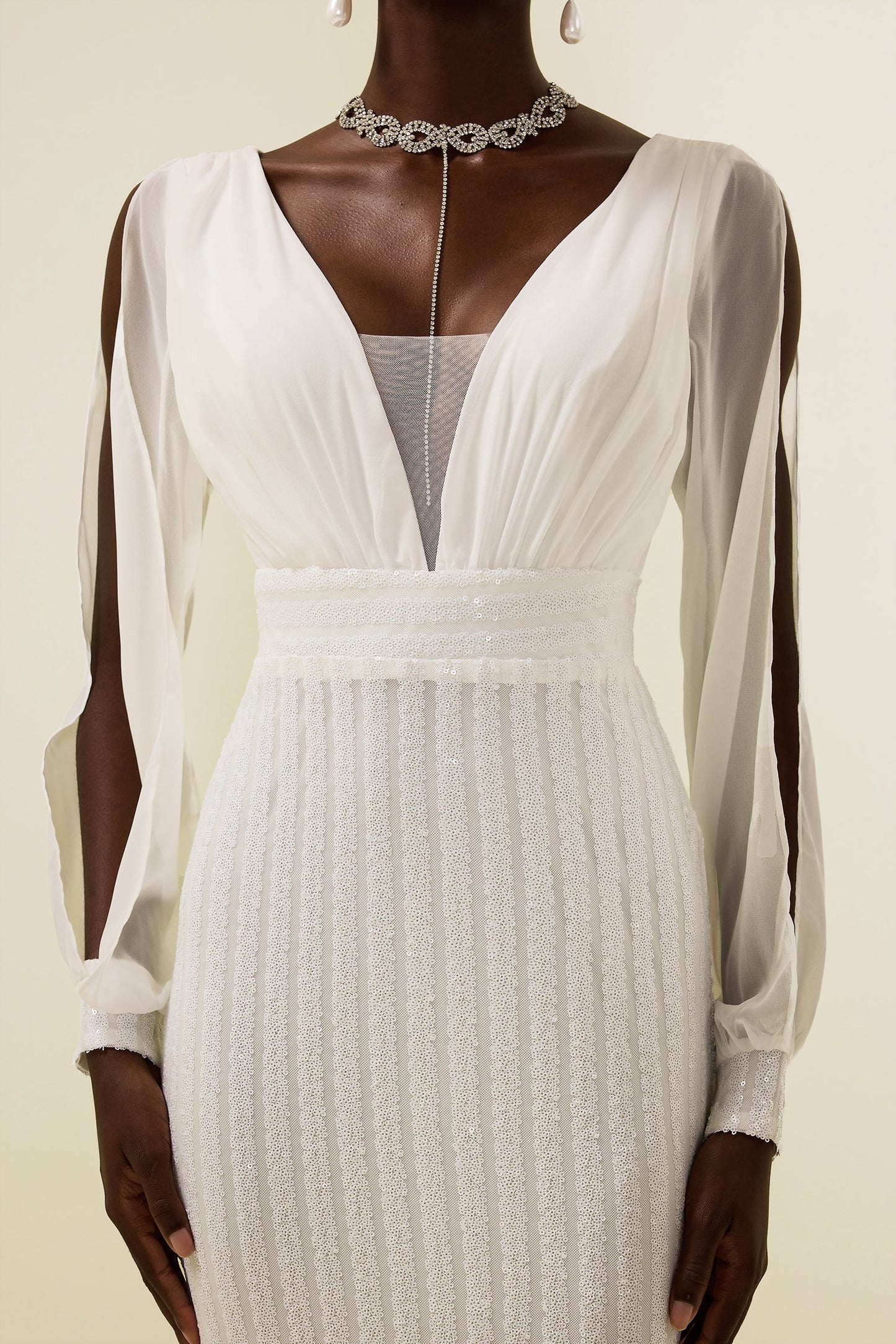 A Vintage Style Dress with Delicate Timeless Details