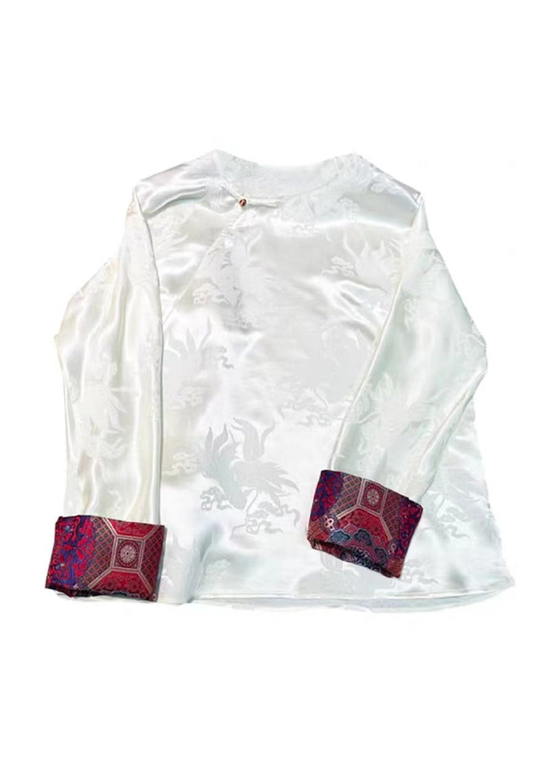 A Vintage Style Blouse with Delicate Timeless Details
