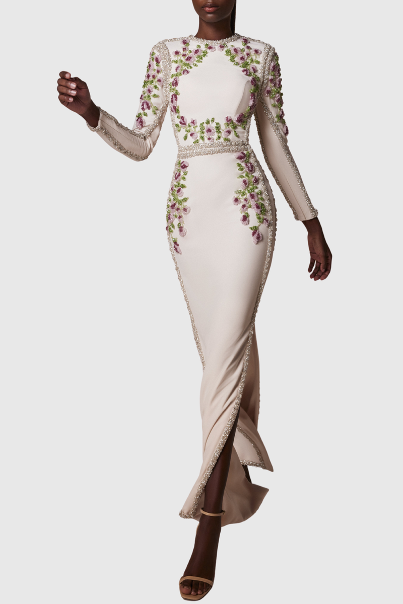 A Vintage Style Dress with Delicate Timeless Details