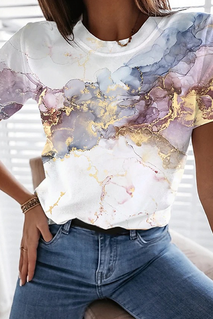 A Vintage Style T-Shirt with Delicate Timeless Details