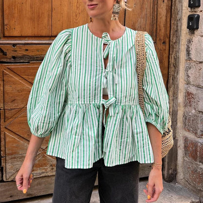Vintage Inspired Blouse with a Contemporary Edge
