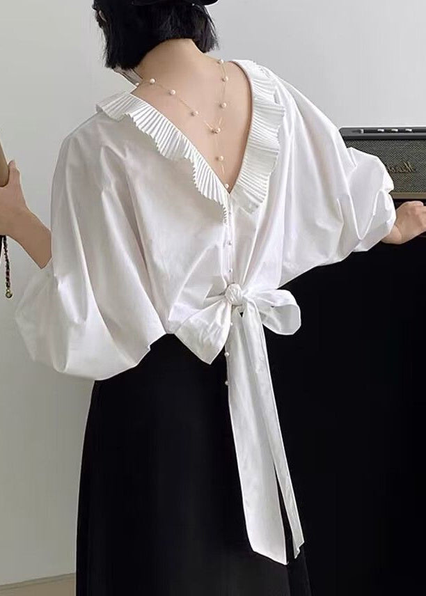 A Vintage Style Shirt with Delicate Timeless Details