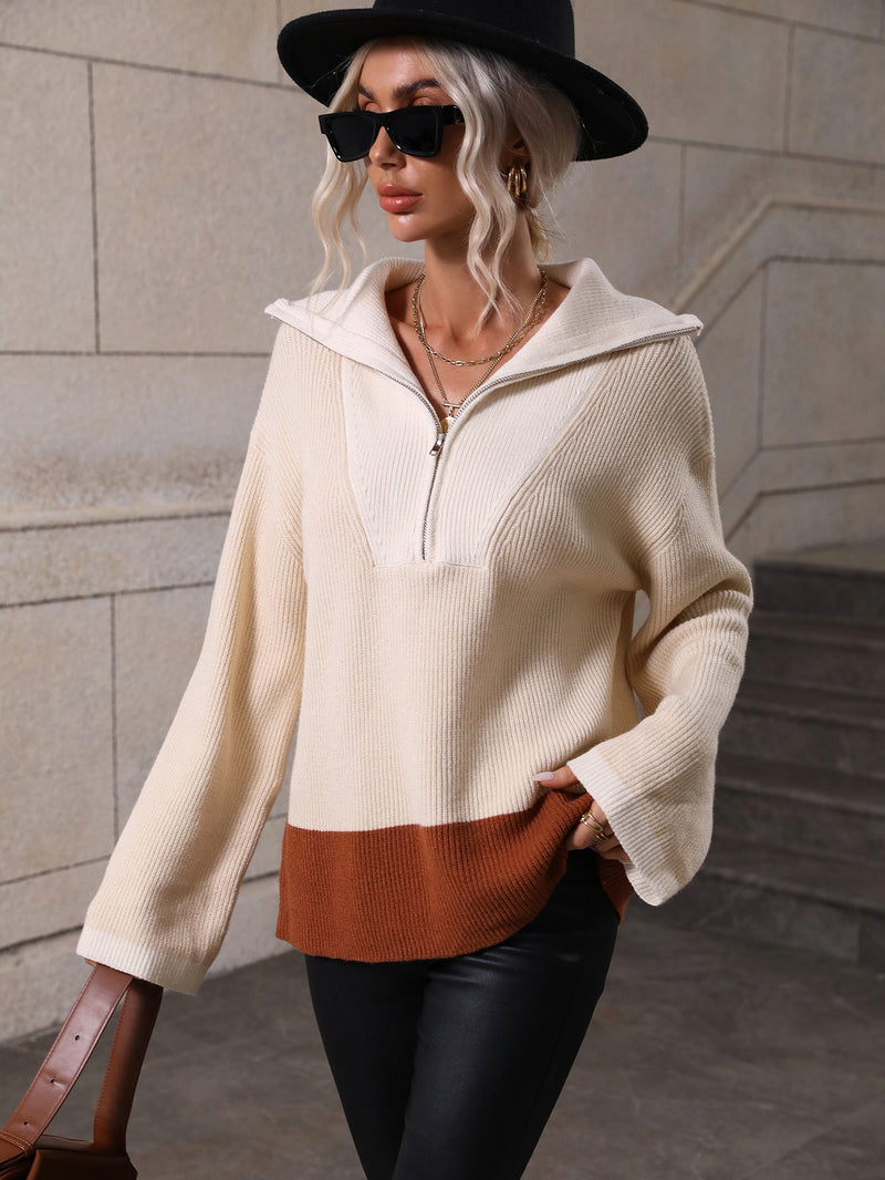 Beautifully Finished Sweater in a Timeless Design