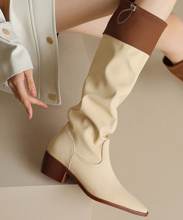 Well Tailored Boots with a Graceful Silhouette