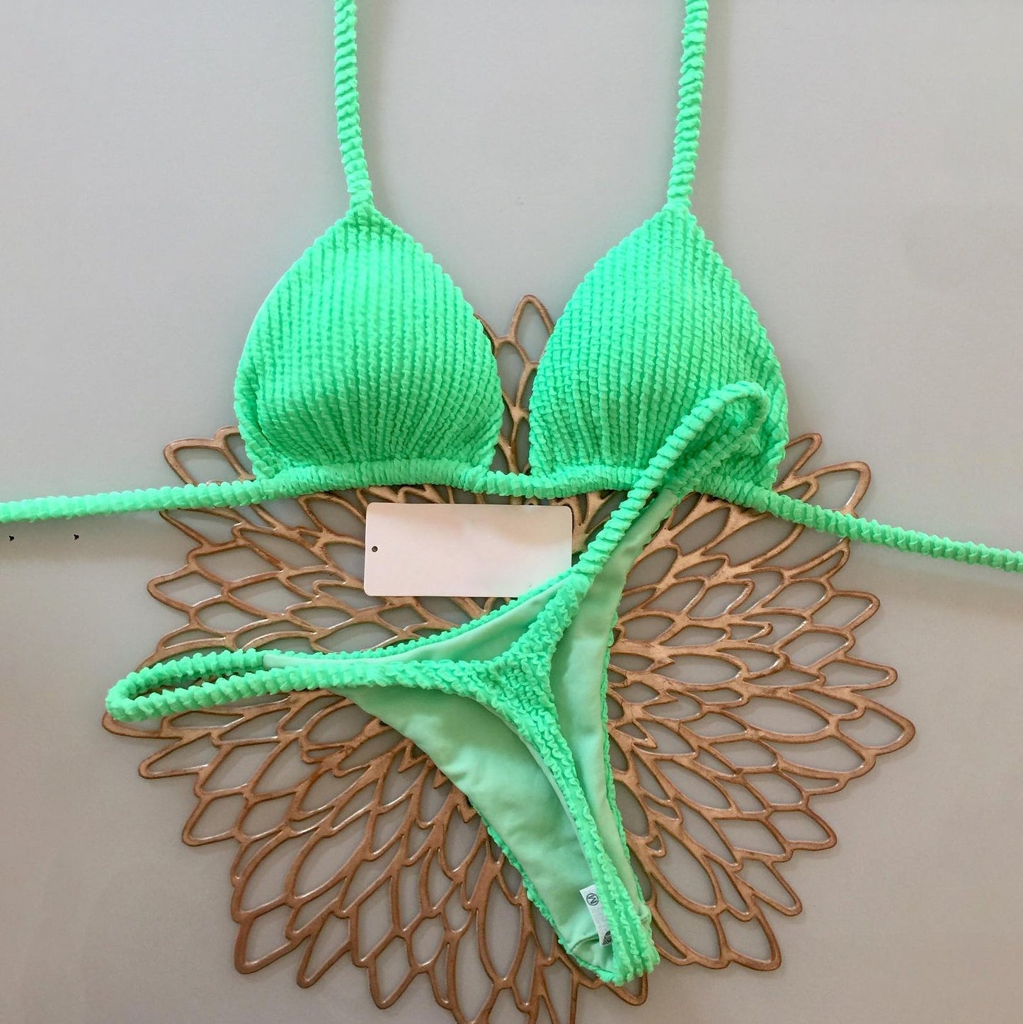 Classic Vintage Bikini with a Flattering Fit