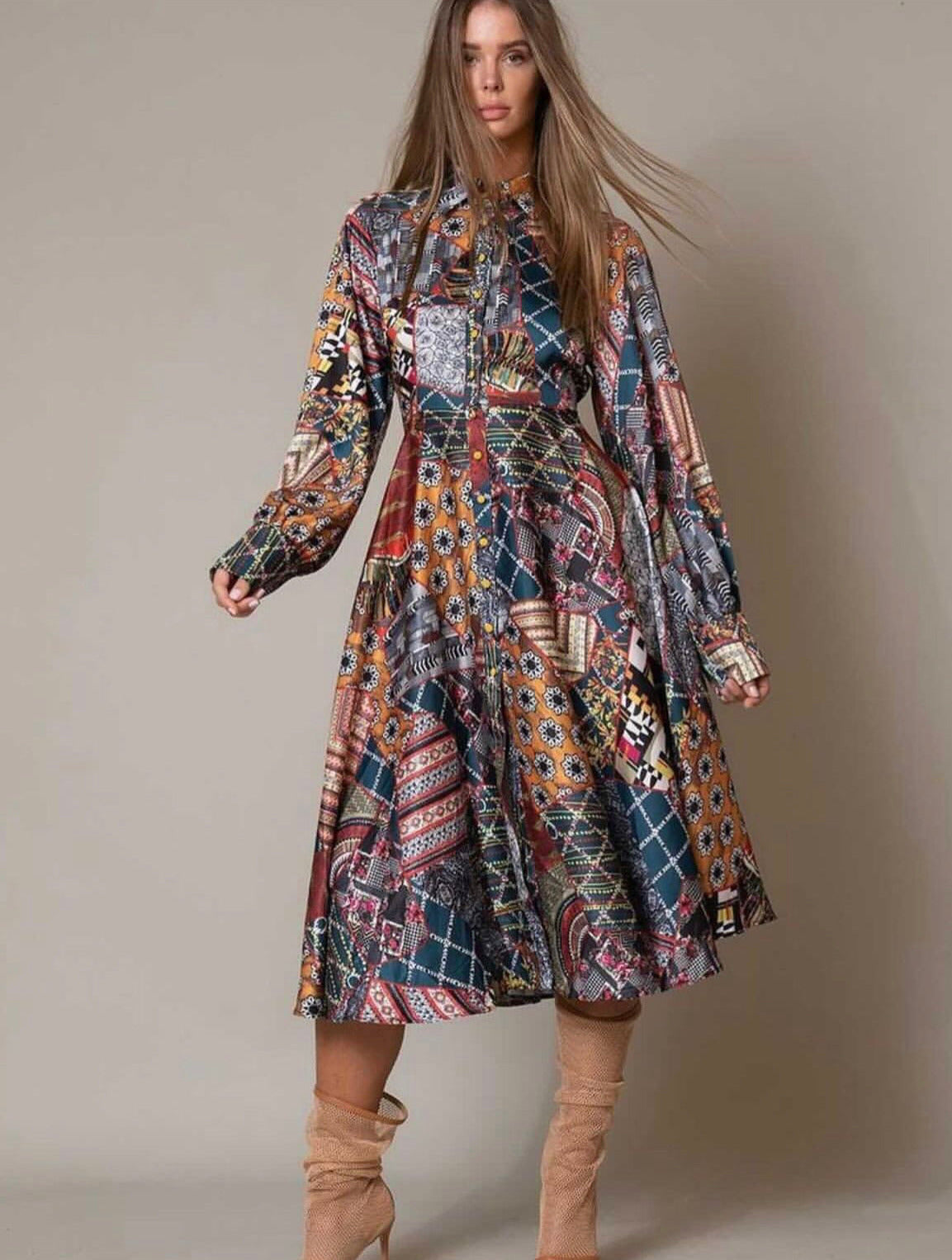 Gracefully Styled Dress for Any Occasion