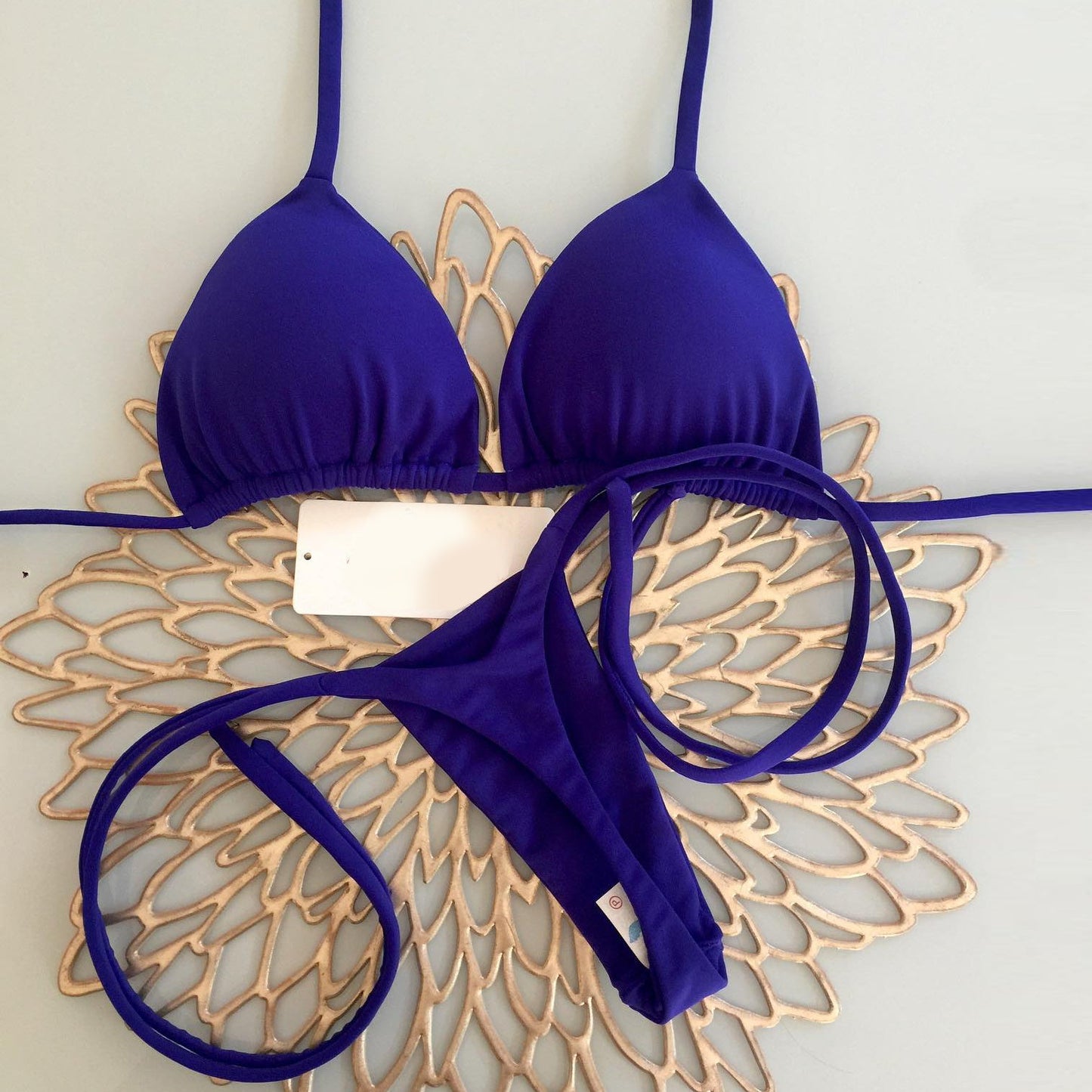 Vintage Inspired Bikini with a Contemporary Edge