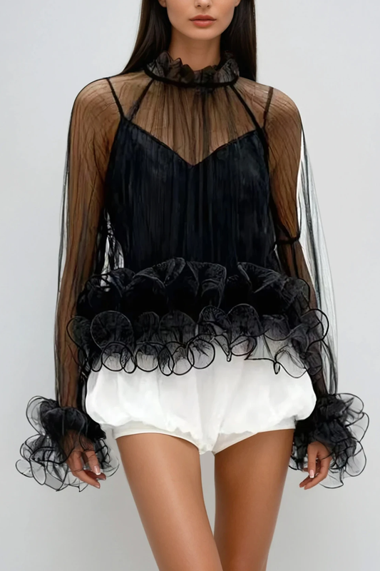 A Vintage Style Top with Delicate Timeless Details