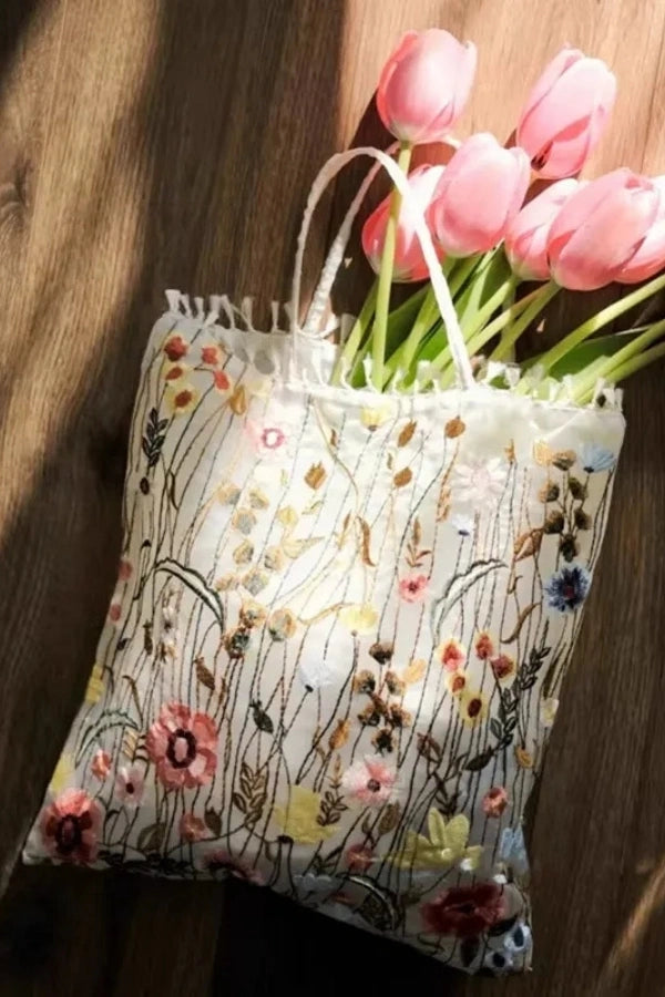A Vintage Style Bag with Delicate Timeless Details