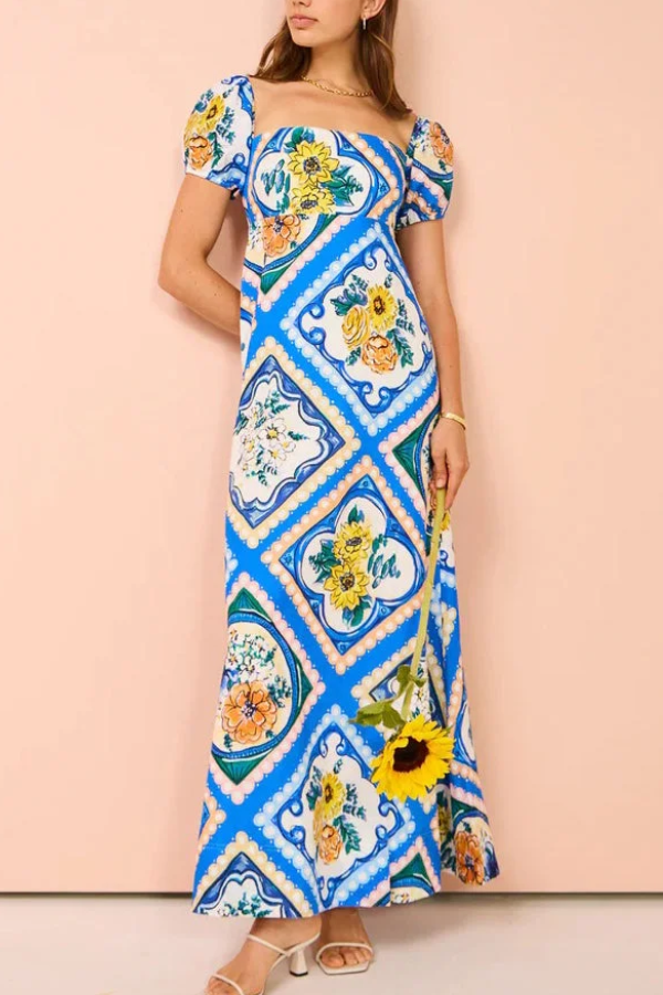 A Vintage Style Dress with Delicate Timeless Details