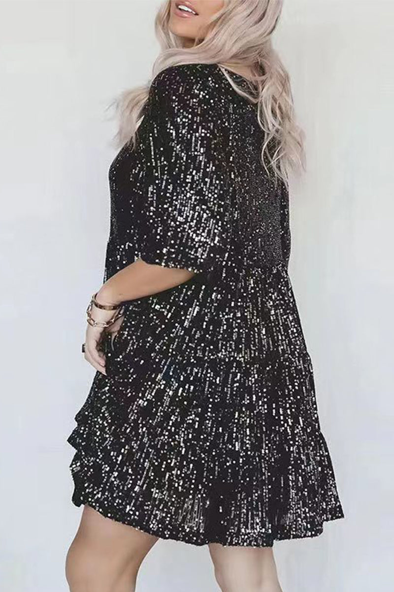 Classic Vintage Dress with a Flattering Fit